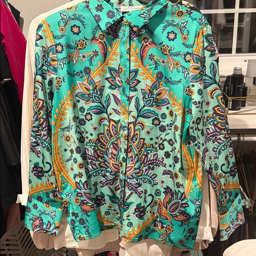 Floral Print Women's Top